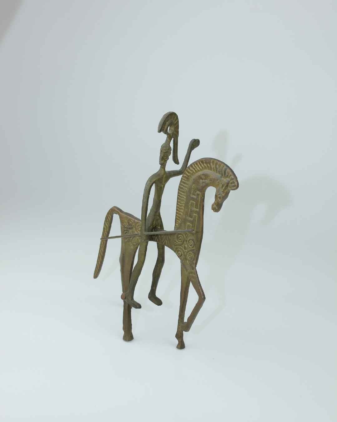 Escultura Ecuestre Latón