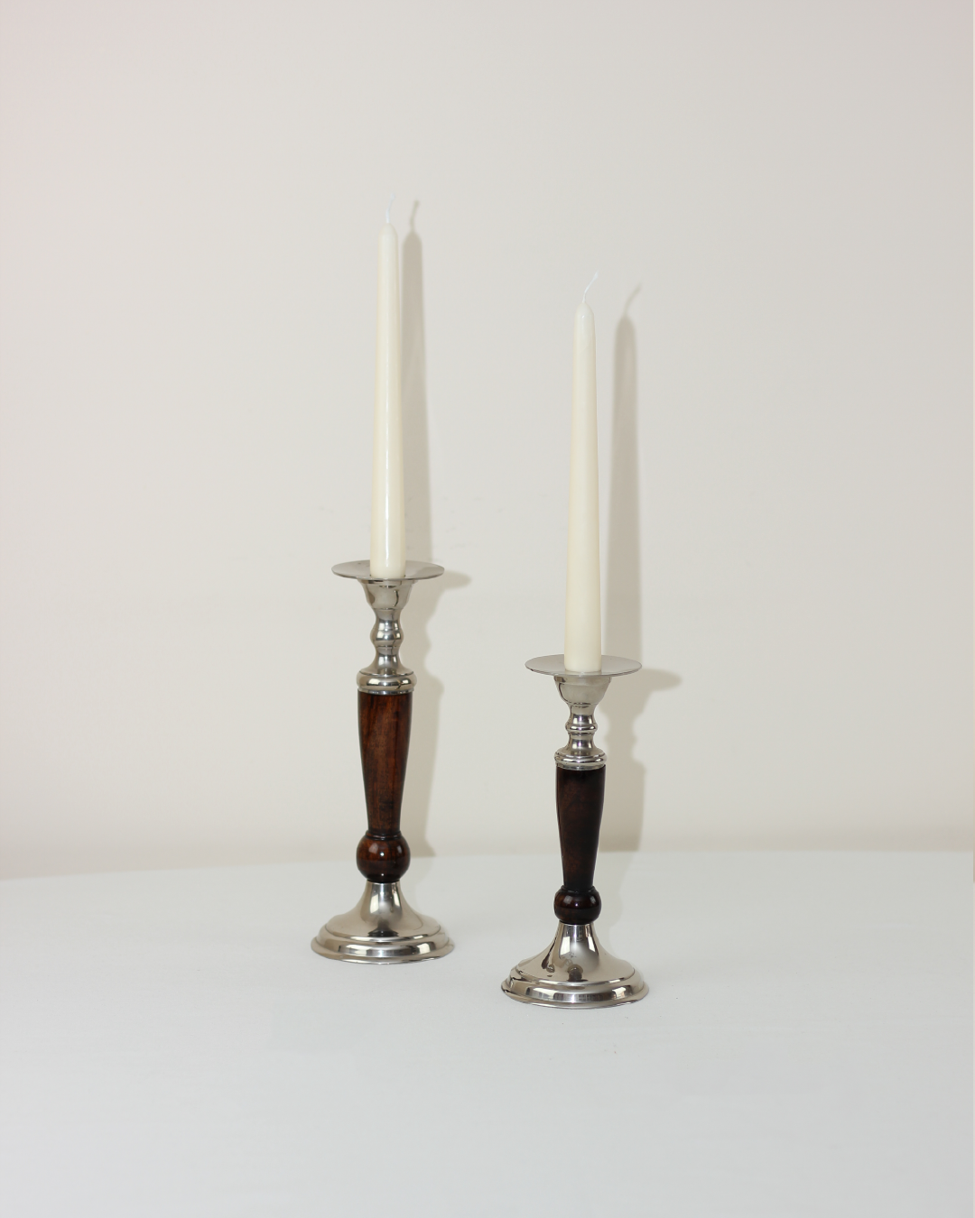 Wooden Candlesticks