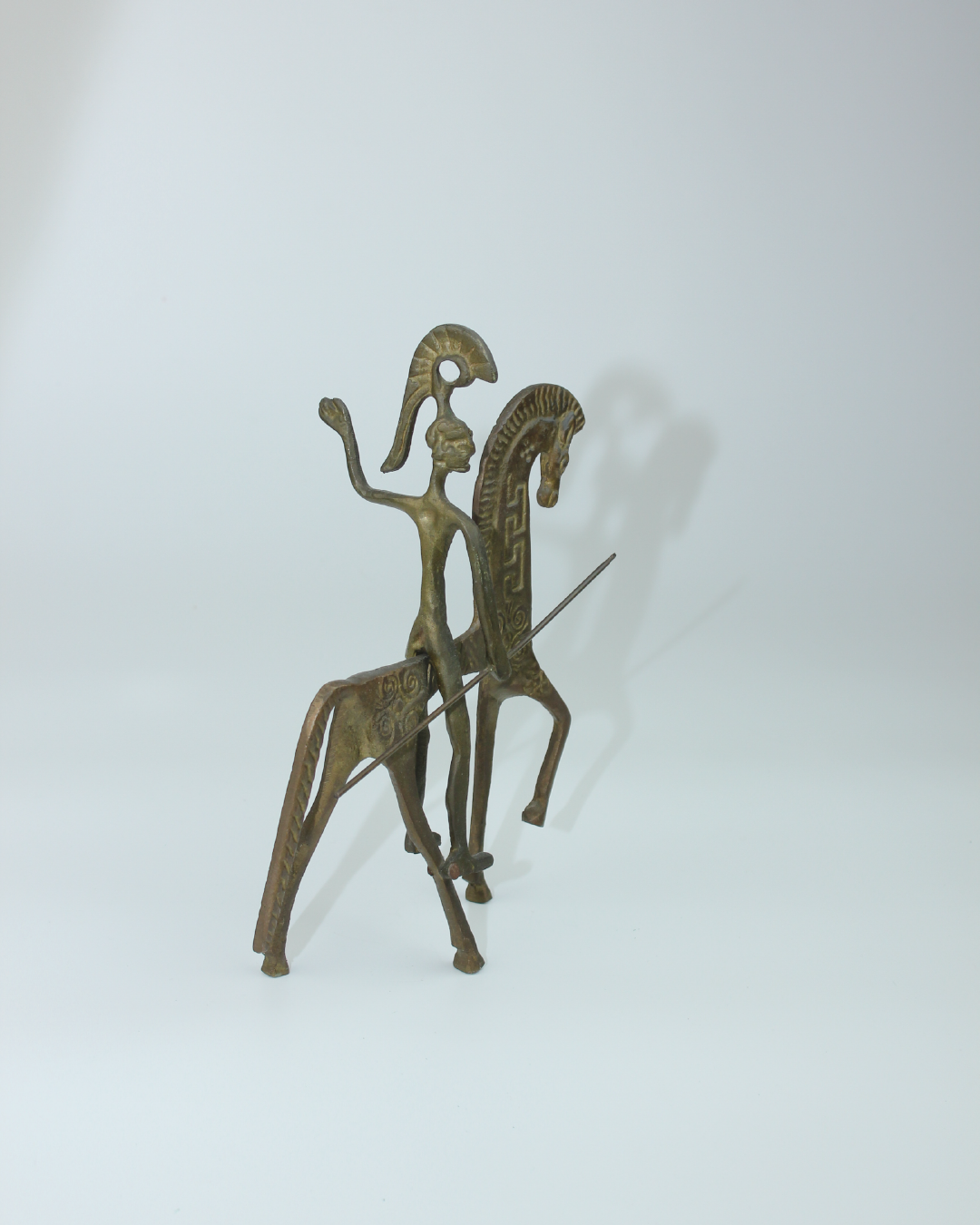 Escultura Ecuestre Latón