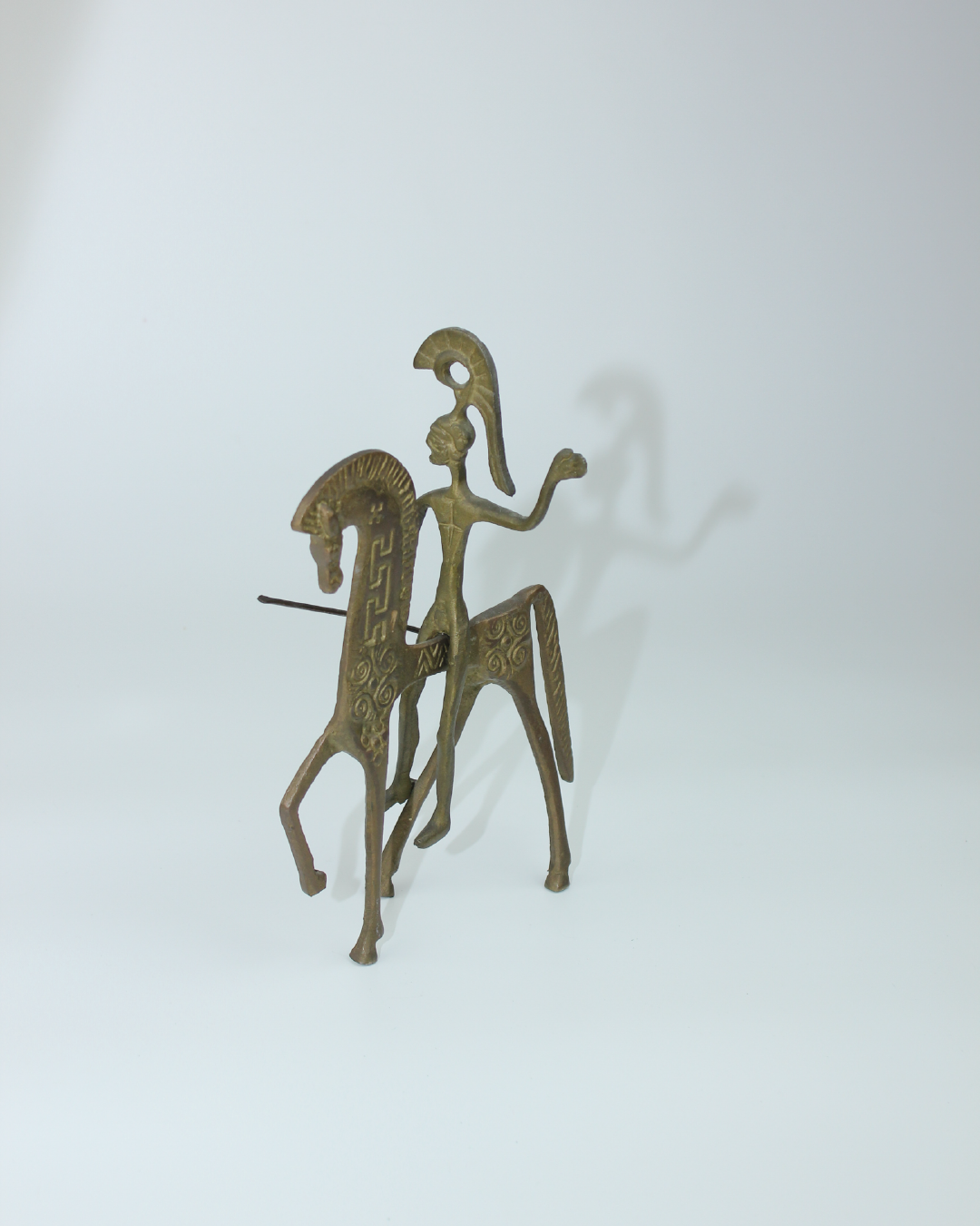 Escultura Ecuestre Latón