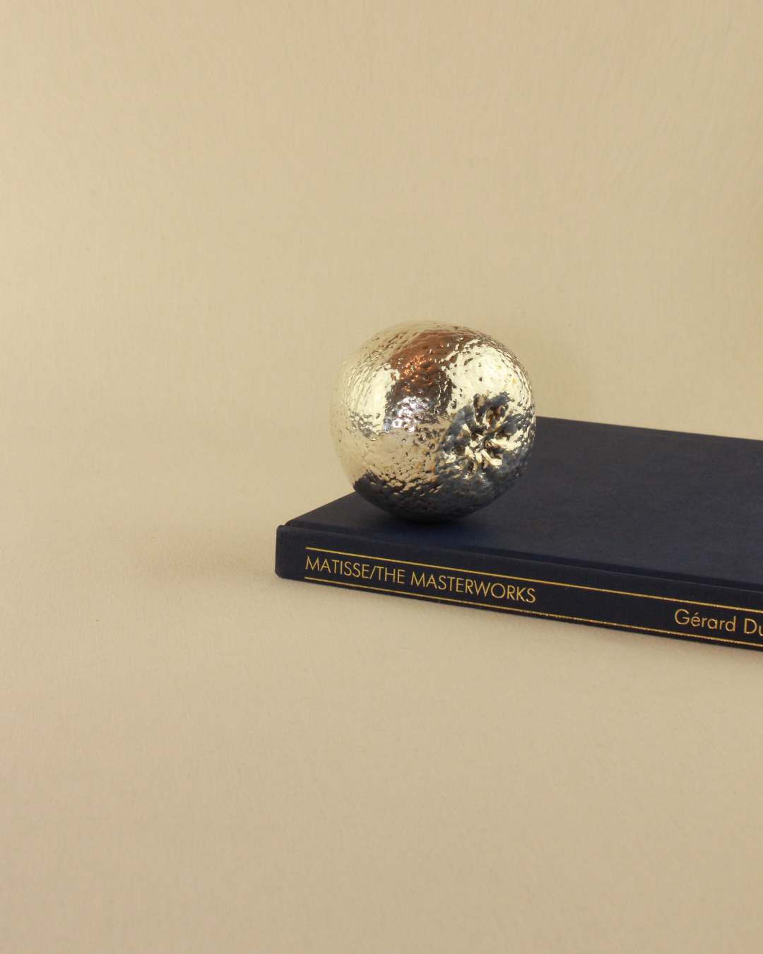 ESCULTURA PLATA 'NARANJA'