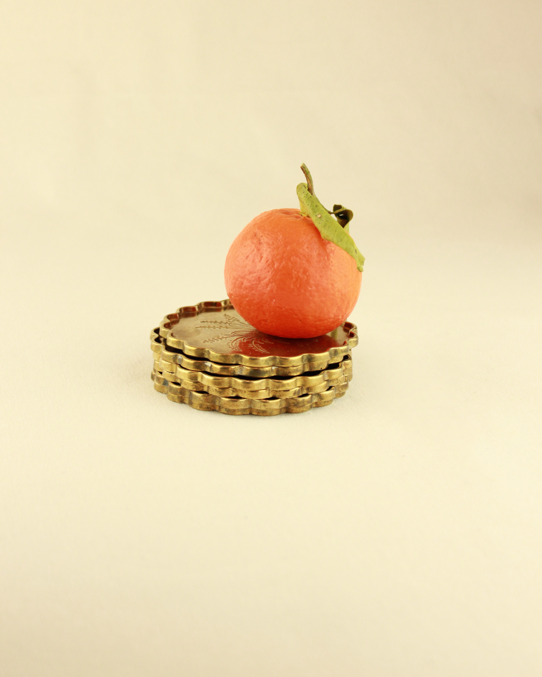 BRASS COASTERS