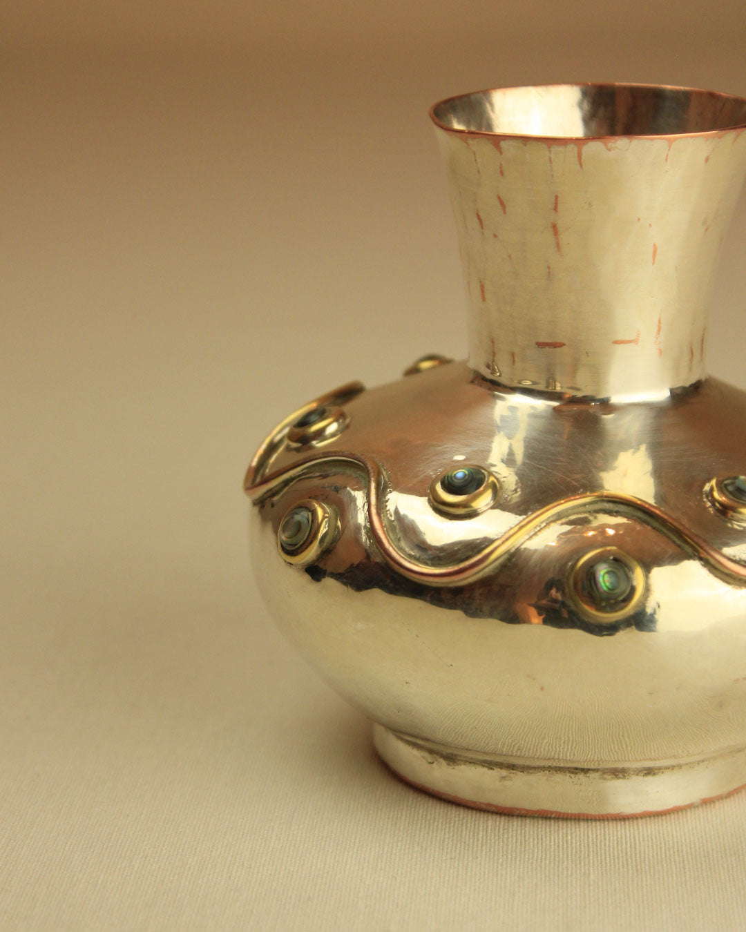VASE MEXICAIN EN ARGENT
